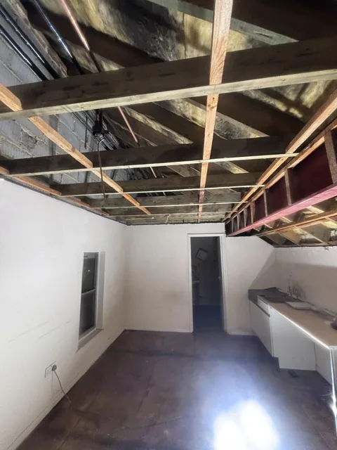 Controlled artex plasterboard strip-out in West Kensington