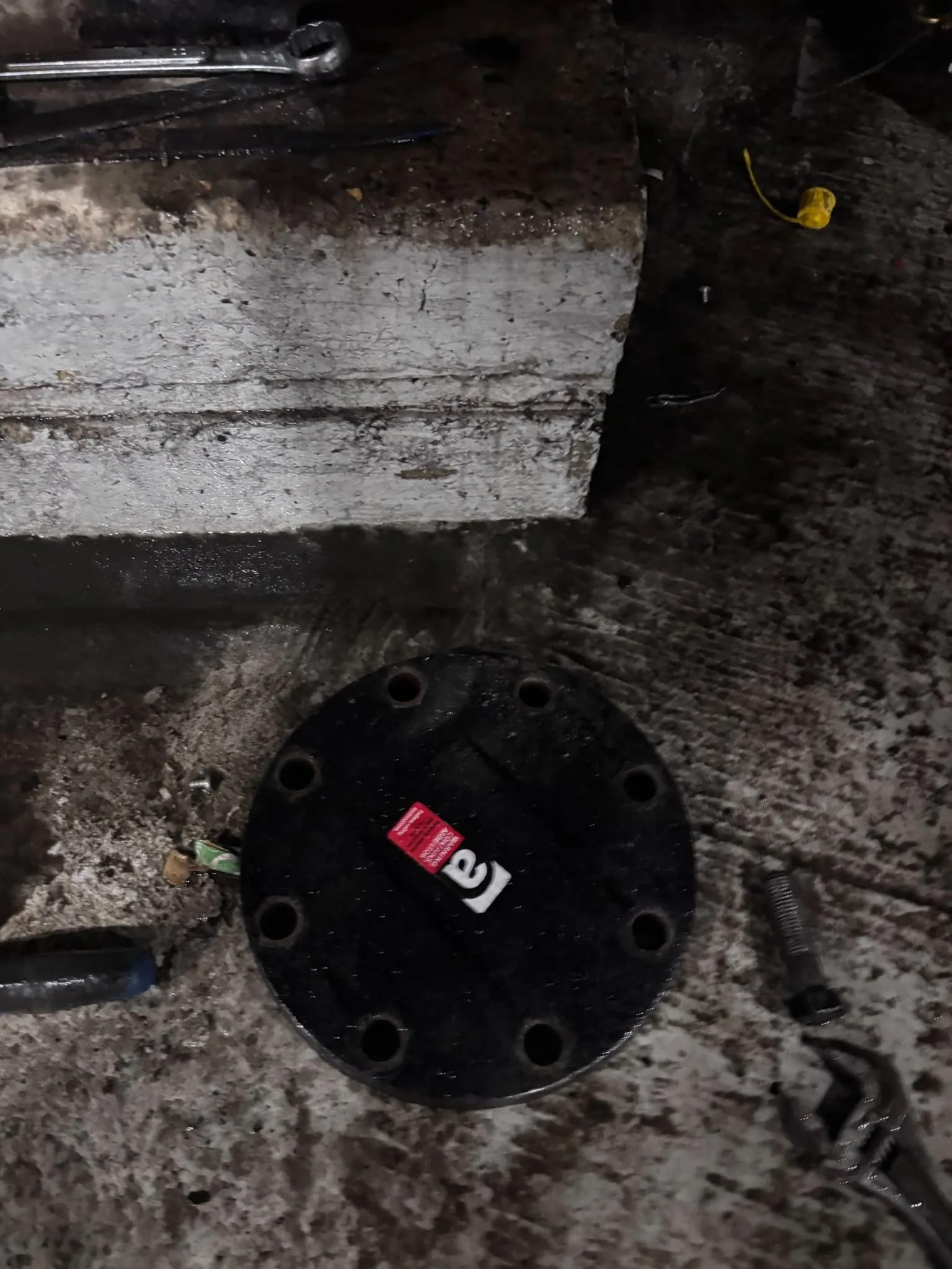 Artex scraping from a concrete ceiling during West Kensington refurbishment