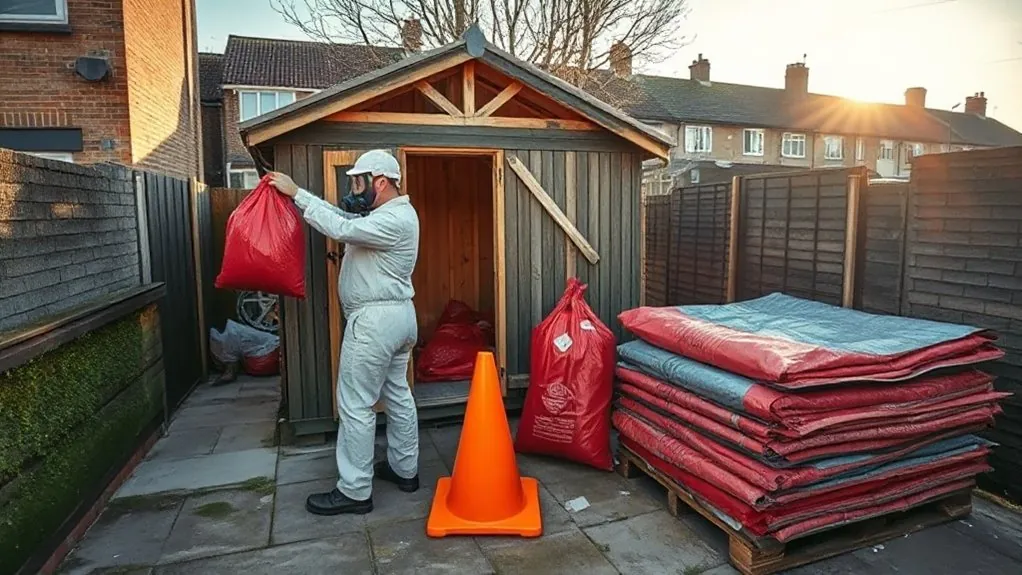 Garage & Shed Roof Removal in West Kensington — HSE-licensed specialists